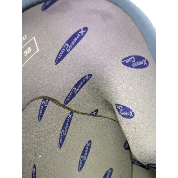 The Original Muck Boot Company Tall Chore Rain Boots Size 7 Navy Red Nautical - Picture 11 of 12